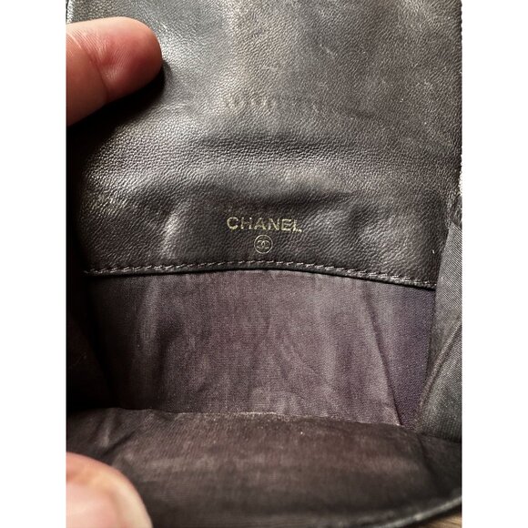 CHANEL Caviar Black Leather Bifold Wallet - Picture 3 of 15